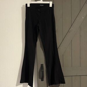 Black Flared Pants